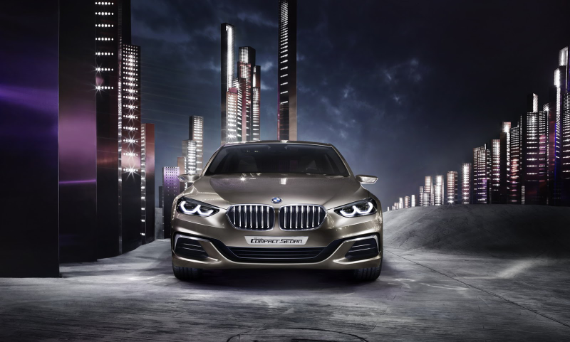 Illustration for article titled The BMWÂ Concept Compact Sedan Sure Looks Like The Next 1 Series